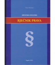 Hrvatsko-engleski rječnik prava